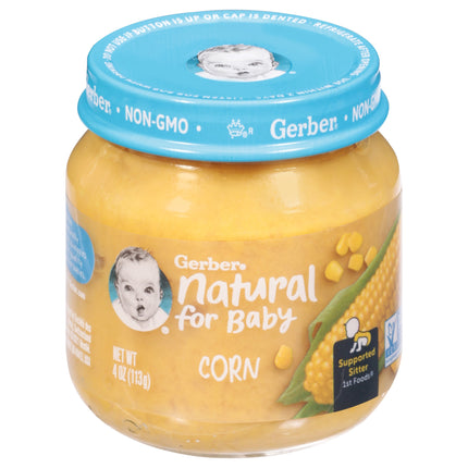 Gerber Corn Baby Food - 4 OZ 10 Pack