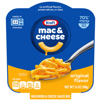 Kraft Macaroni & Cheese Sauce Mix - 3.5 OZ 6 Pack