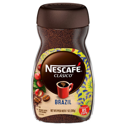 Nescafe Brazil Instant Coffee - 7 OZ 6 Pack