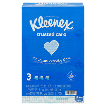 Kleenex Facial Tissues - 600 CT 8 Pack