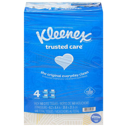 Kleenex Facial Tissues - 640 CT 8 Pack