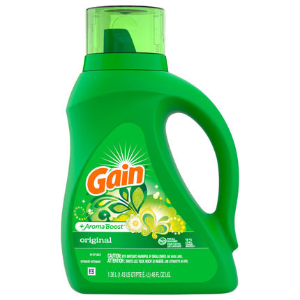 Gain Original Liquid Detergent - 46 FZ 6 Pack