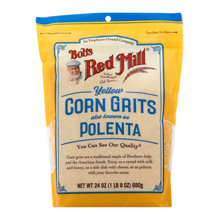 Bob's Red Mill Yellow Corn Polenta - 24 OZ 4 Pack