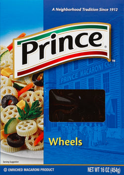 Prince Wheels Pasta - 16 OZ 12 Pack