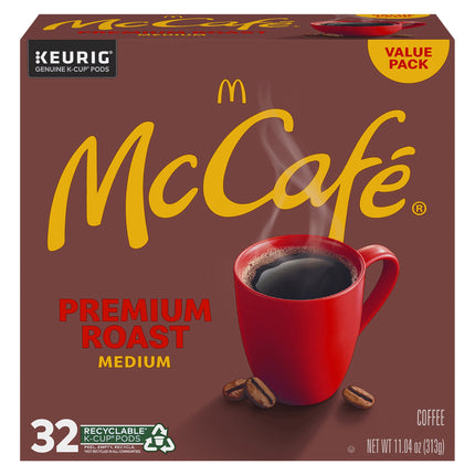 McCafe Premium Roast Medium K-Cups - 11.04 OZ 4 Pack