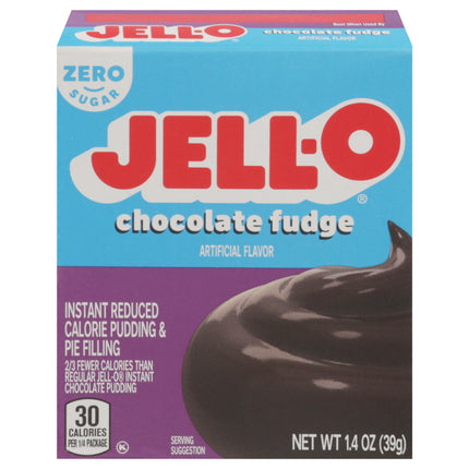 Jell-O Mix Pudding Instant Sugar Free Chocolate Fudge - 1.4 OZ 24 Pack