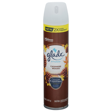 Glade Air Freshener Aerosol Cashmere Woods - 8.3 OZ 6 Pack