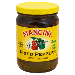 Mancini Fried Peppers With Sweet Onions - 12 OZ 12 Pack