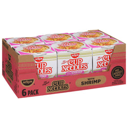 Cup O Noodles Soup Shrimp 6 Pack - 2.25 OZ Cups 6 Pack