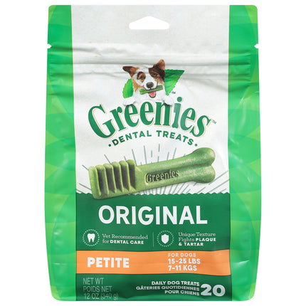 Greenies Original Petite Dental Treats - 12.0 OZ 4 Pack