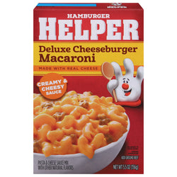 Hamburger Helper Pasta Deluxe Cheeseburger Macaroni - 5.5 OZ 12 Pack