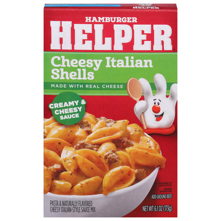 Hamburger Helper Cheesy Italian Shells - 6.1 OZ 12 Pack