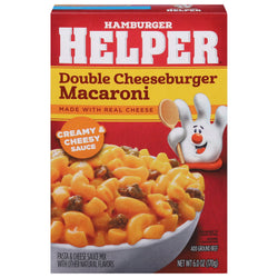 Hamburger Helper, Double Cheeseburger Macaroni - 6.0 OZ 12 Pack