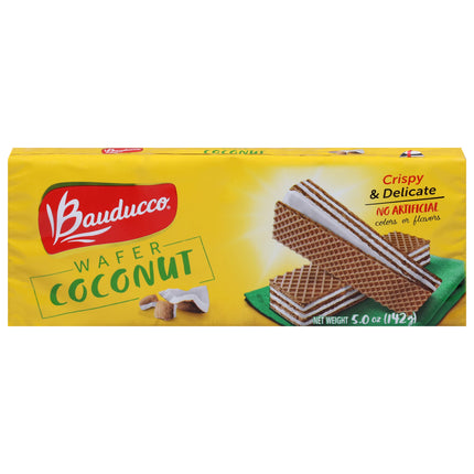 Bauducco Coconut Wafers - 5 Oz 18 Pack