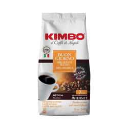 Kimbo Buongiorno Breakfast Blend Ground Coffee - 12 OZ 6 Pack