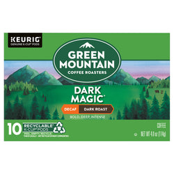 Green Mountain Coffee Dark Magic Decaf K-Cup - 4.0 OZ 6 Pack