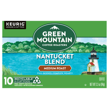 Green Mountain Coffee Roasters Nantucket Blend K-Cup Pods - 3.3 OZ 6 Pack