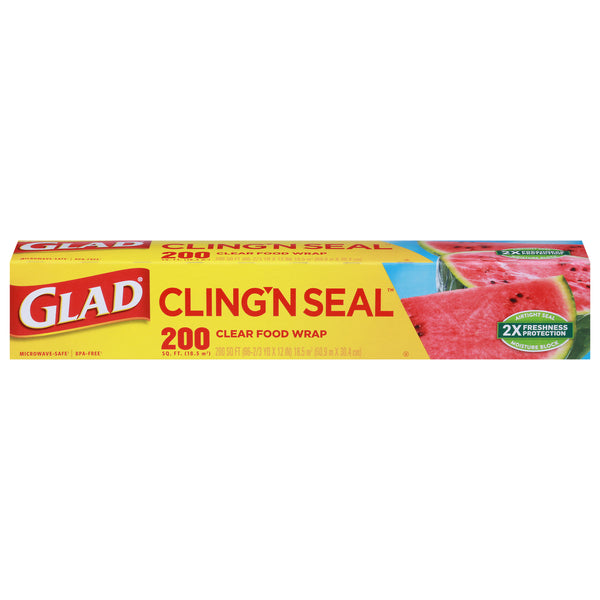 Saran Cling Plus Plastic Wrap - 200 ft - 3 pk