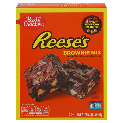 Betty Crocker Reese"s Brownie Mix - 16 OZ 6 Pack