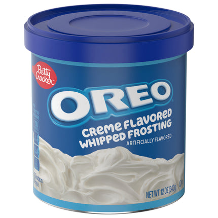 Betty Crocker Oreo Creme Flavored Whipped Frosting - 12.0 OZ 8 Pack