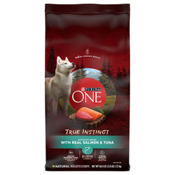 Purina One True Instinct Salmon Dog Food - 3.8 OZ 4 Pack