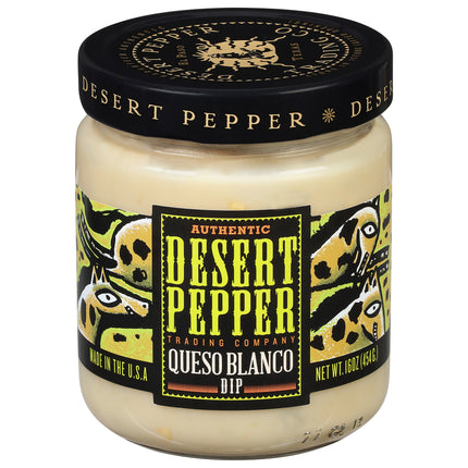 Desert Pepper Trading Company Authentic Queso Blanco Dip - 16 OZ 6 Pack