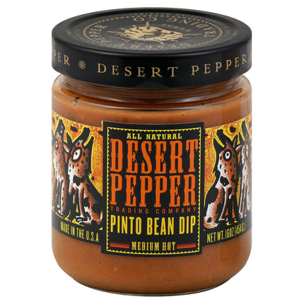 Desert Pepper Pinto Bean Dip - 16 OZ 6 Pack