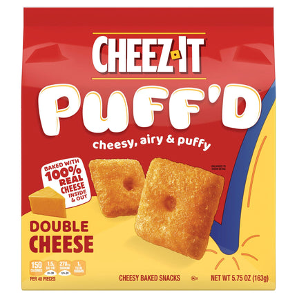 Cheez-It Puff'd Double Cheese - 5.75 OZ 6 Pack