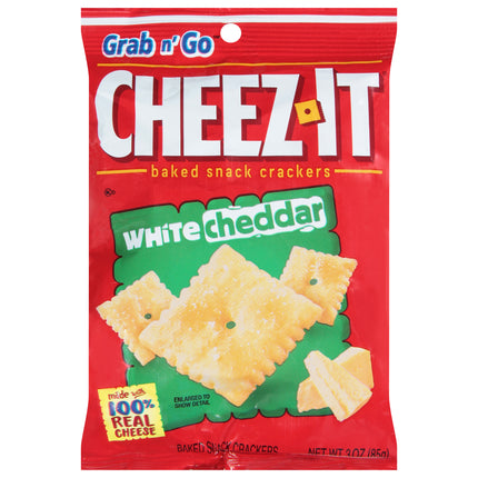 Kelloggs Cheez It Bags White Cheddar Baked Snack Crackers - 3 OZ 36 Pack