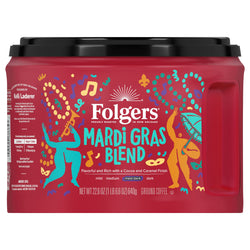 Folgers Mardi Gras Blend Ground Coffee - 22.6 OZ 6 Pack