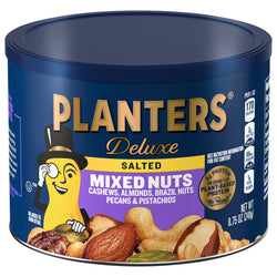 Planter's Nuts Mix Deluxe Sea Salt - 8.75 OZ (Single Item)