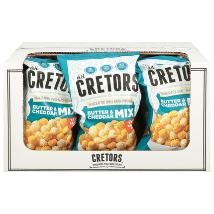 Cretors Butter And Cheddar Popcorn - 4.3 OZ 6 Pack