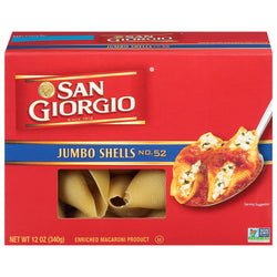 San Giorgio Jumbo No. 52 Shells - 12 OZ 12 Pack