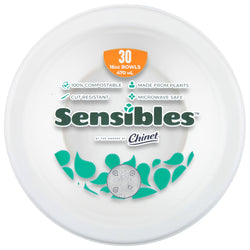 Chinet Sensibles 16 Ounce Bowls - 30 CT 12 Pack