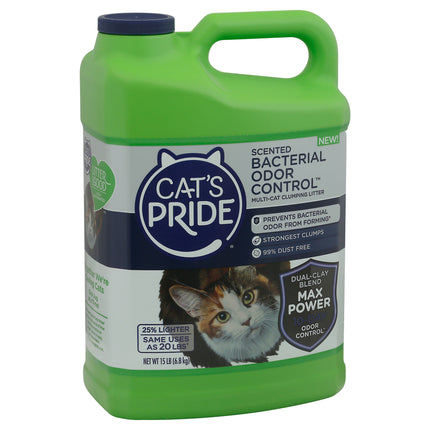 Cat's Pride Bacterial Odor Control - 15.0 OZ 3 Pack