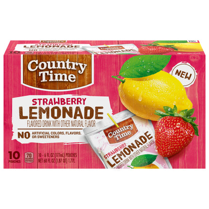 Country Time Strawberry Lemonade - 60.0 OZ 4 Pack