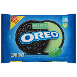 Oreo Family Size Mint Chocolate Sandwich Cookies - 18.71 OZ 12 Pack
