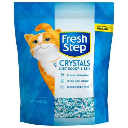 Fresh Step Kitty Litter Crystals - 8.0 LB 2 Pack