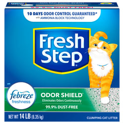 Fresh Step Fresh Expressions Lavender Valley Scoopable Cat Litter - 14.0 LB 3 Pack