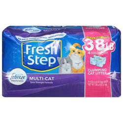 Fresh Step Multi Cat Scented Litter - 38.0 LB 1 Pack