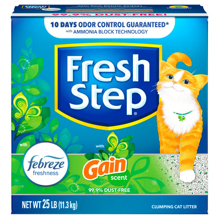 Fresh Step Cat Litter Gain Scented Cat Litter - 25.0 LB 1 Pack