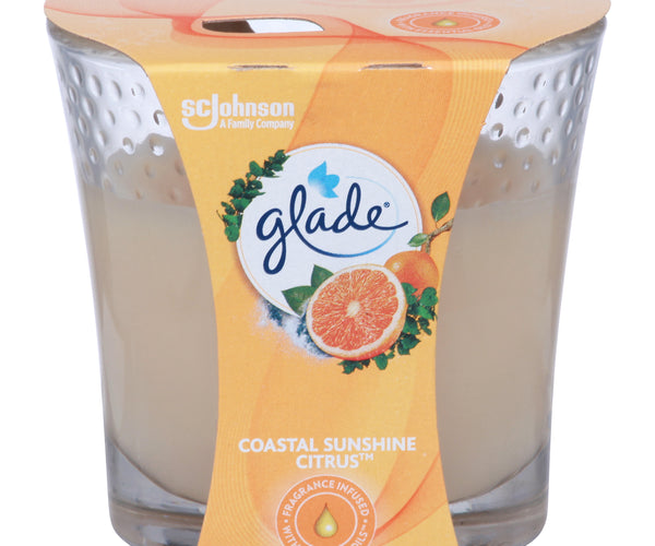 Glade Coastal Sunshine Citrus Candle - 3.4 OZ 6 Pack – StockUpExpress