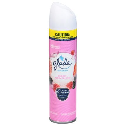 Glade Aerosol Bubbly Berry Air Freshener  - 8.3 OZ 6 Pack