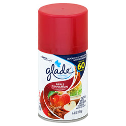 Glade Automatic Apple Cinnamon Refill Spray  - 6.2 OZ 4 Pack