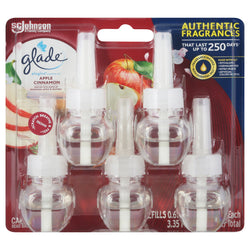 Glade Plug In Apple Cinnamon Refills - 3.35 OZ 5 Pack