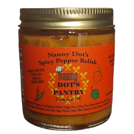 Dots Pantry Nanny Dots Spicy Pepper Relish - 4.5 OZ 24 Pack