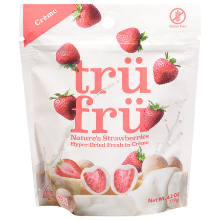 Tru Fru Dark Chocolate Nature's Strawberries - 4.2 OZ 6 Pack