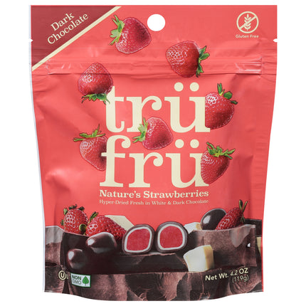 Tru Fru Creme Nature's Strawberries - 4.2 OZ 6 Pack