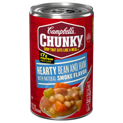 Campbell's Chunky Soup Hearty Bean And Ham - 19 OZ 12 Pack