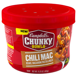 Campbell's Chunky Bowls Chili Mac Soup - 15.25 OZ 8 Pack